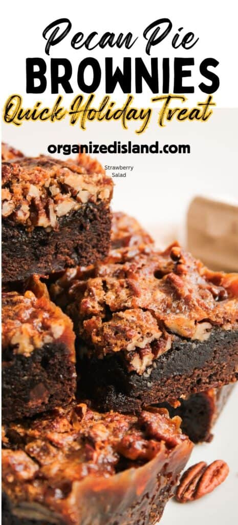 Pecan Pie Brownies Quick Dessert