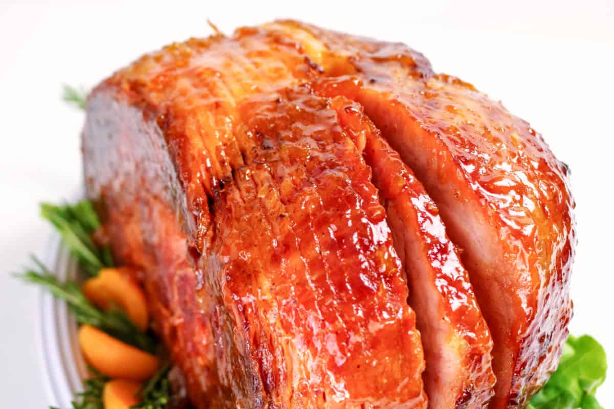 Apricot Glazed Holiday Ham