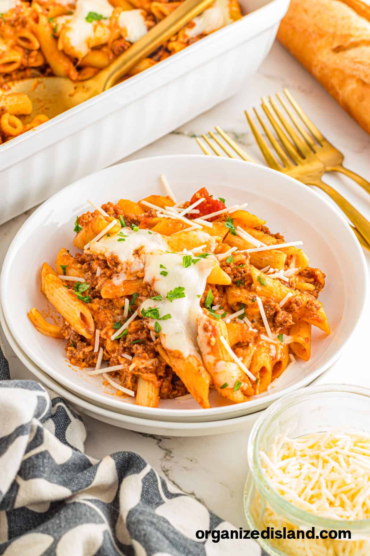 Best Ground Beef and Pasta Bake