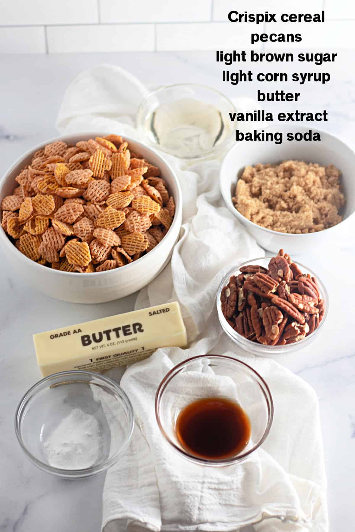 Crispix Snack Mix Ingredients