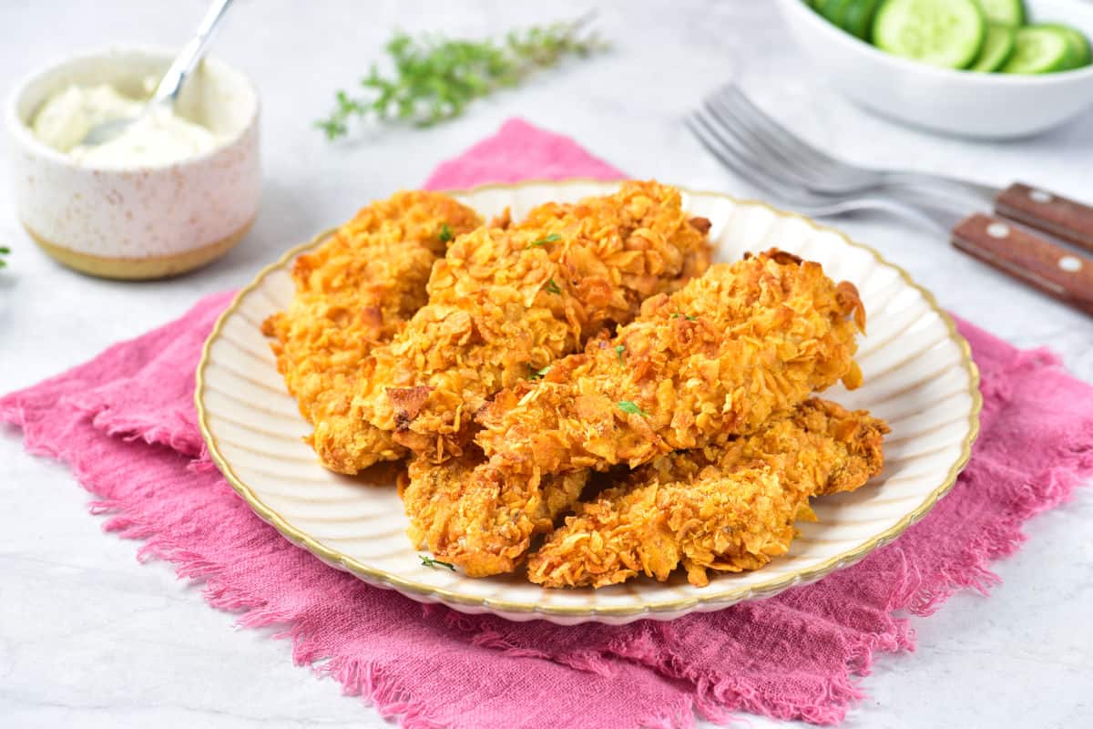 Easy Cornflake Chicken Recipe
