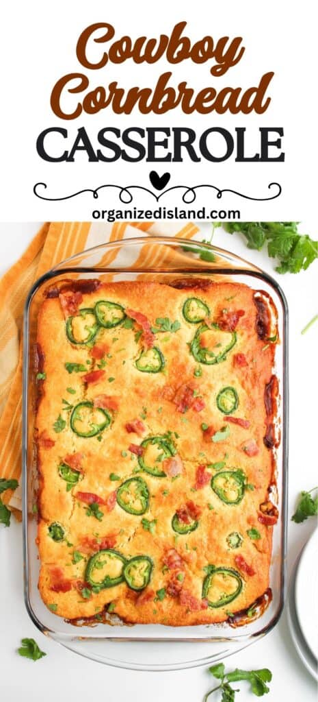 Easy Cowboy Cornbread Casserole
