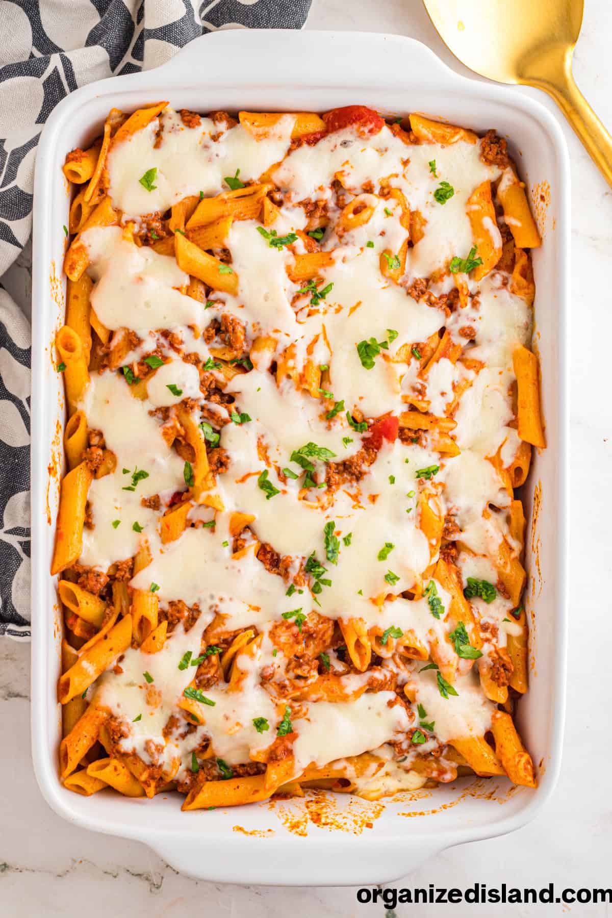 Easy Ground Beef and Pasta Bake