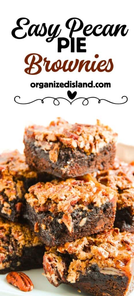 Easy Pecan Pie Brownies
