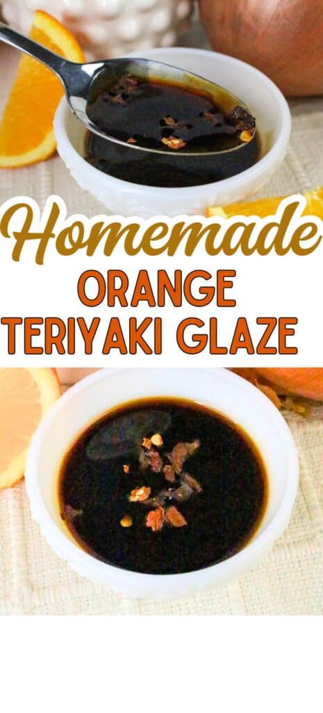 Homemade Orange Teriyaki Glaze