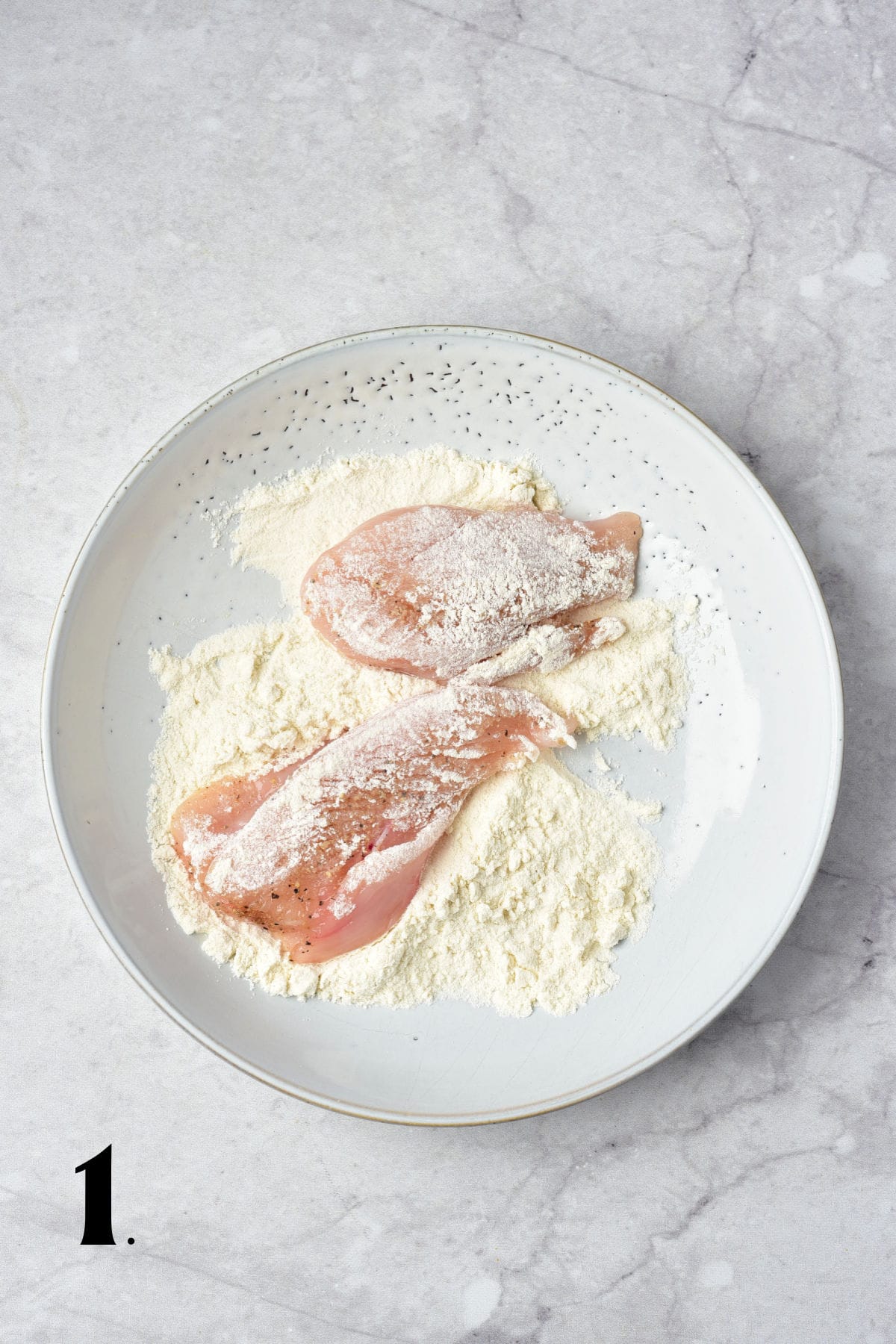 How to MAke Cornflake Chicken Step 1