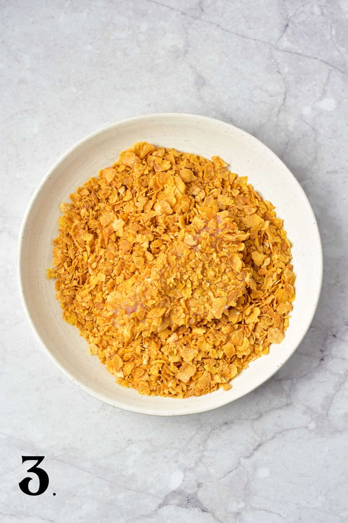 How to MAke Cornflake Chicken Step 3
