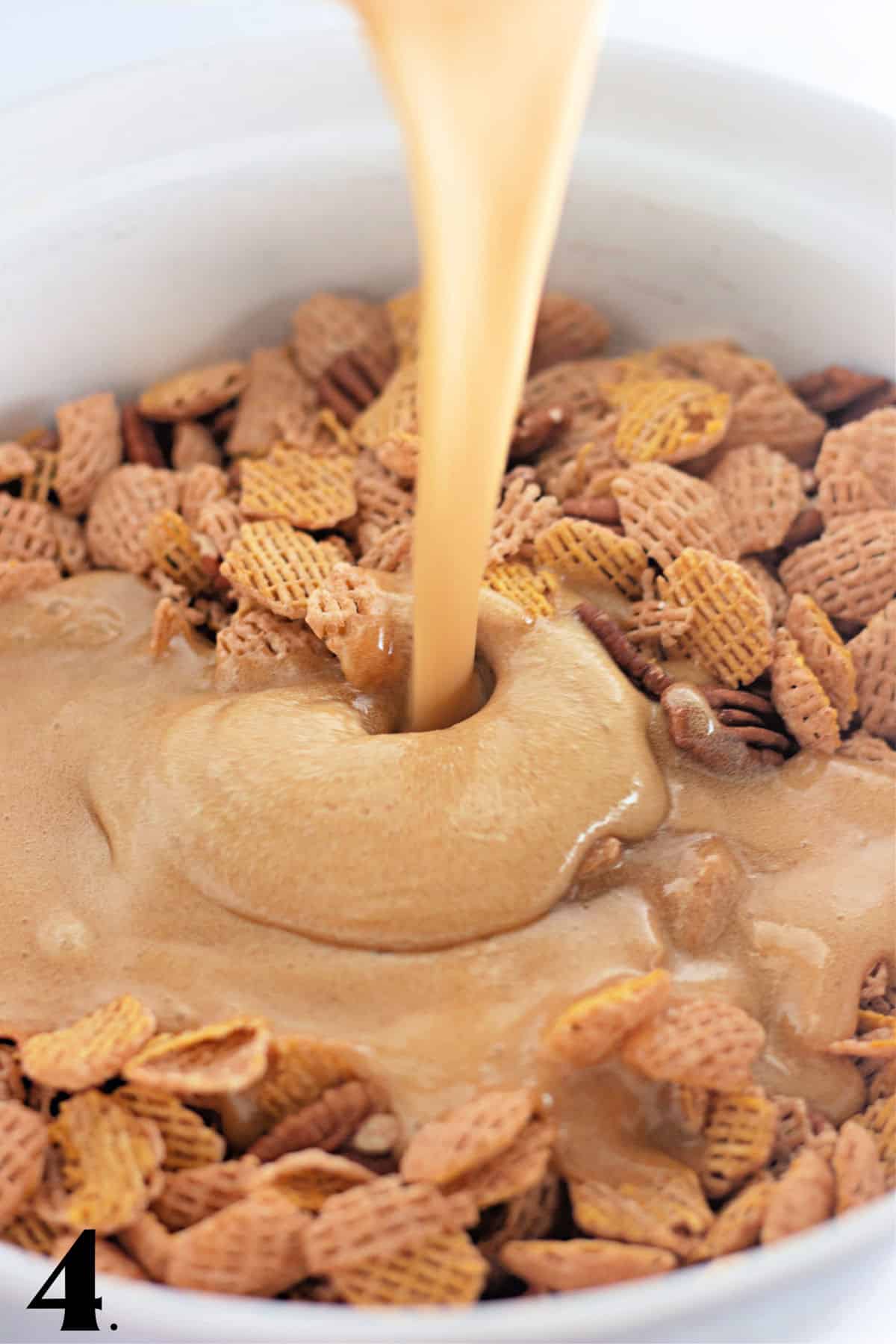 How to MAke Crispix Snack Mix Ingredients Step 4