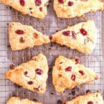 How to Make Cramberry White Chocolate Scones Step 8