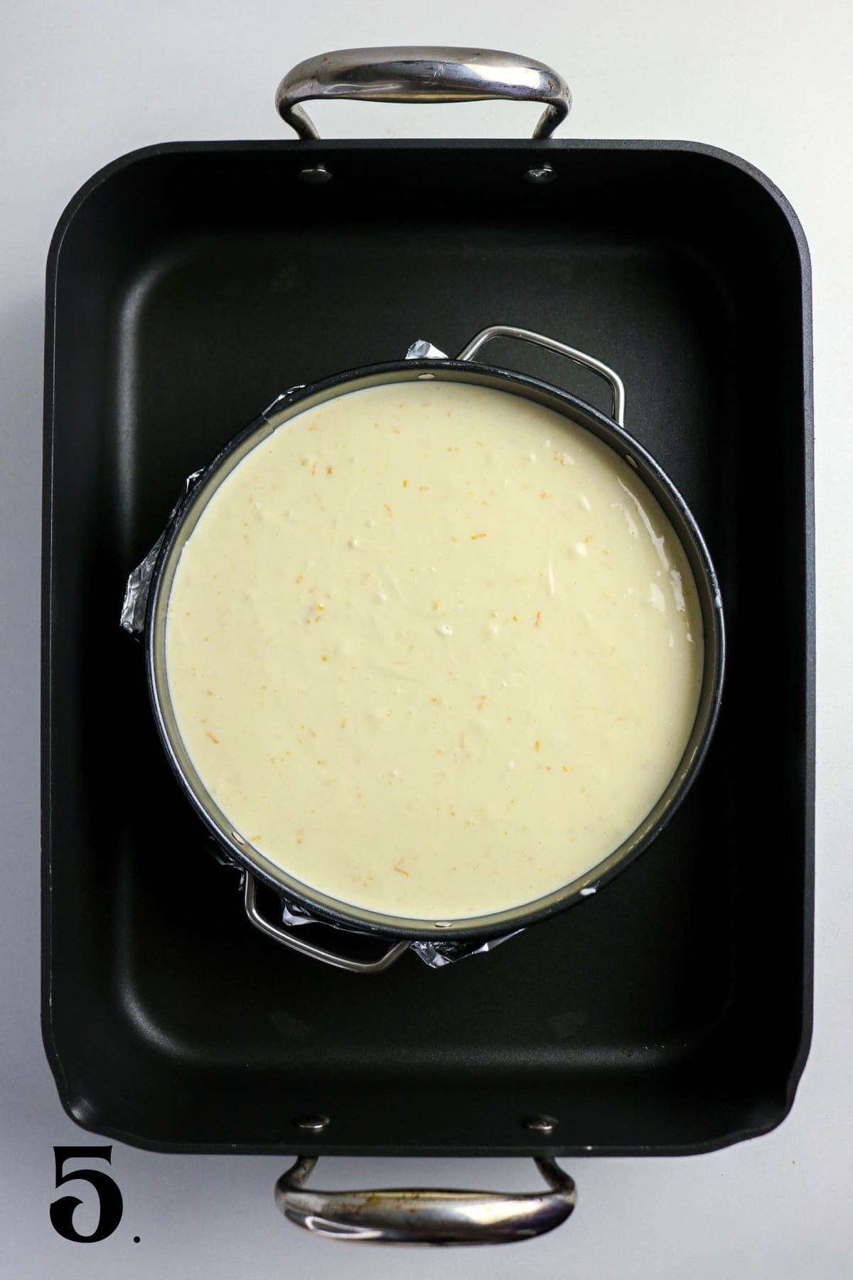 How to Make Cranberry Orange Cheesecake Step 5