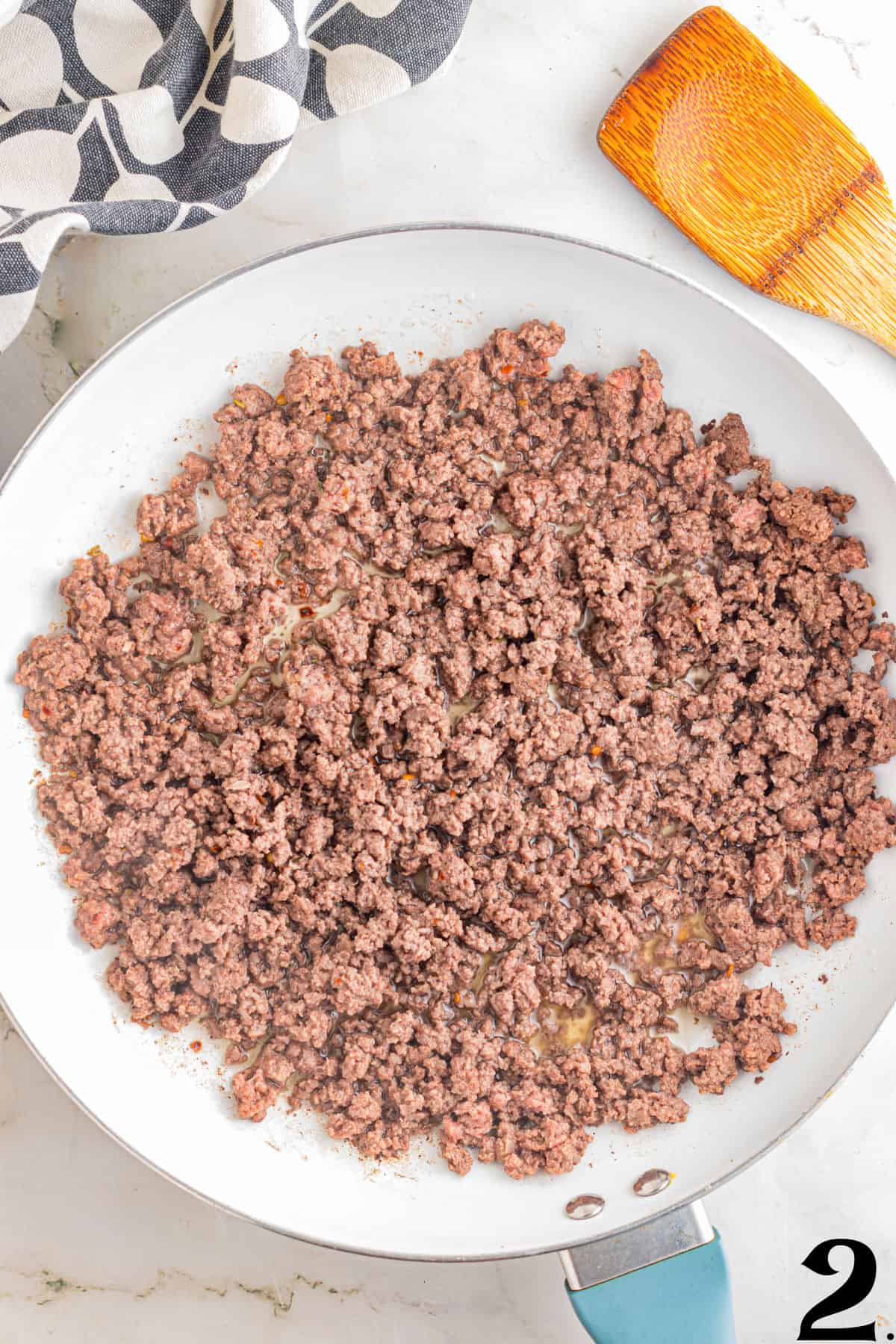 How to Make Ground Beef and Pasta Bake Step 2