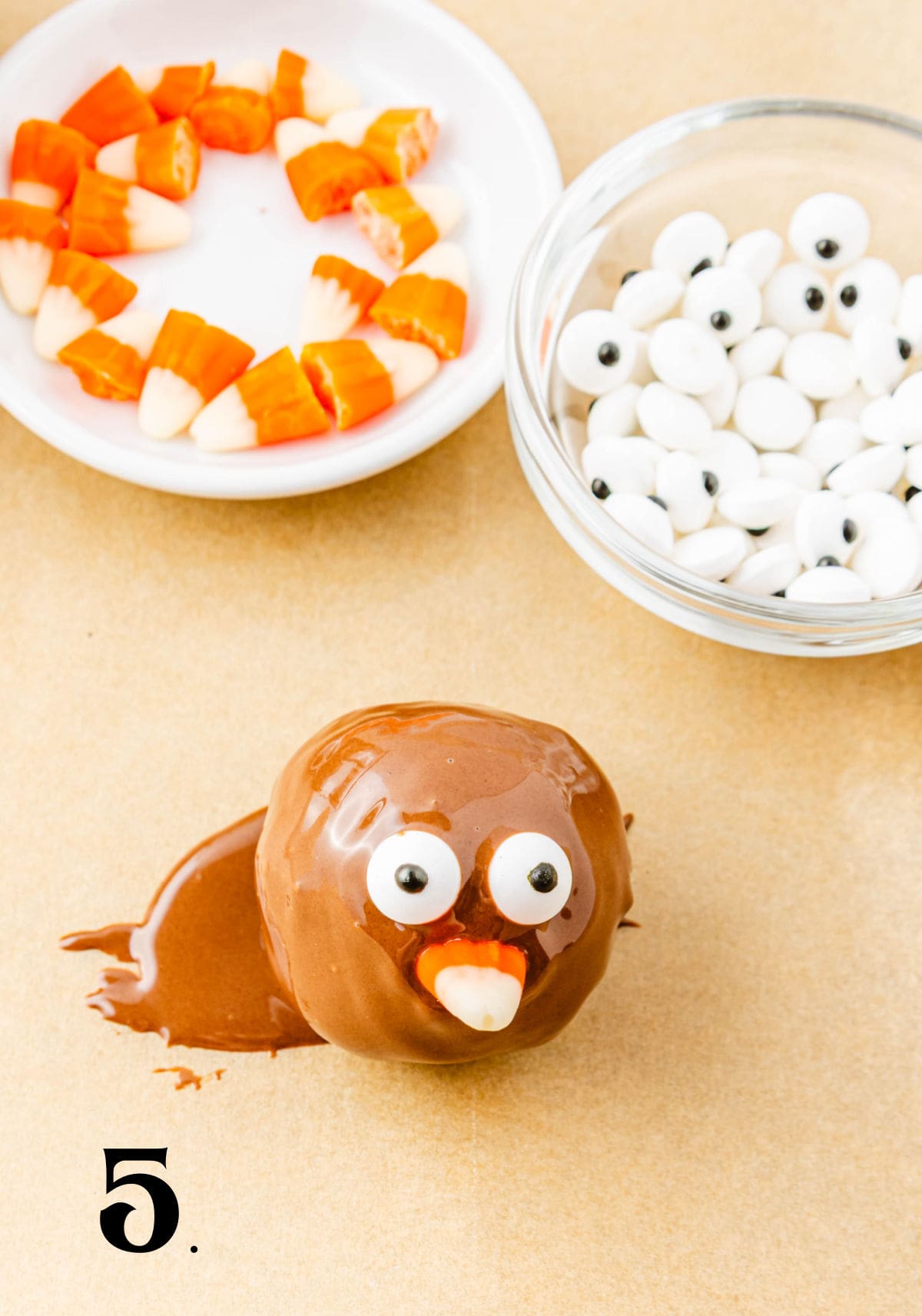 How to Make Turkey Pumpkin Pie Balls Step 5