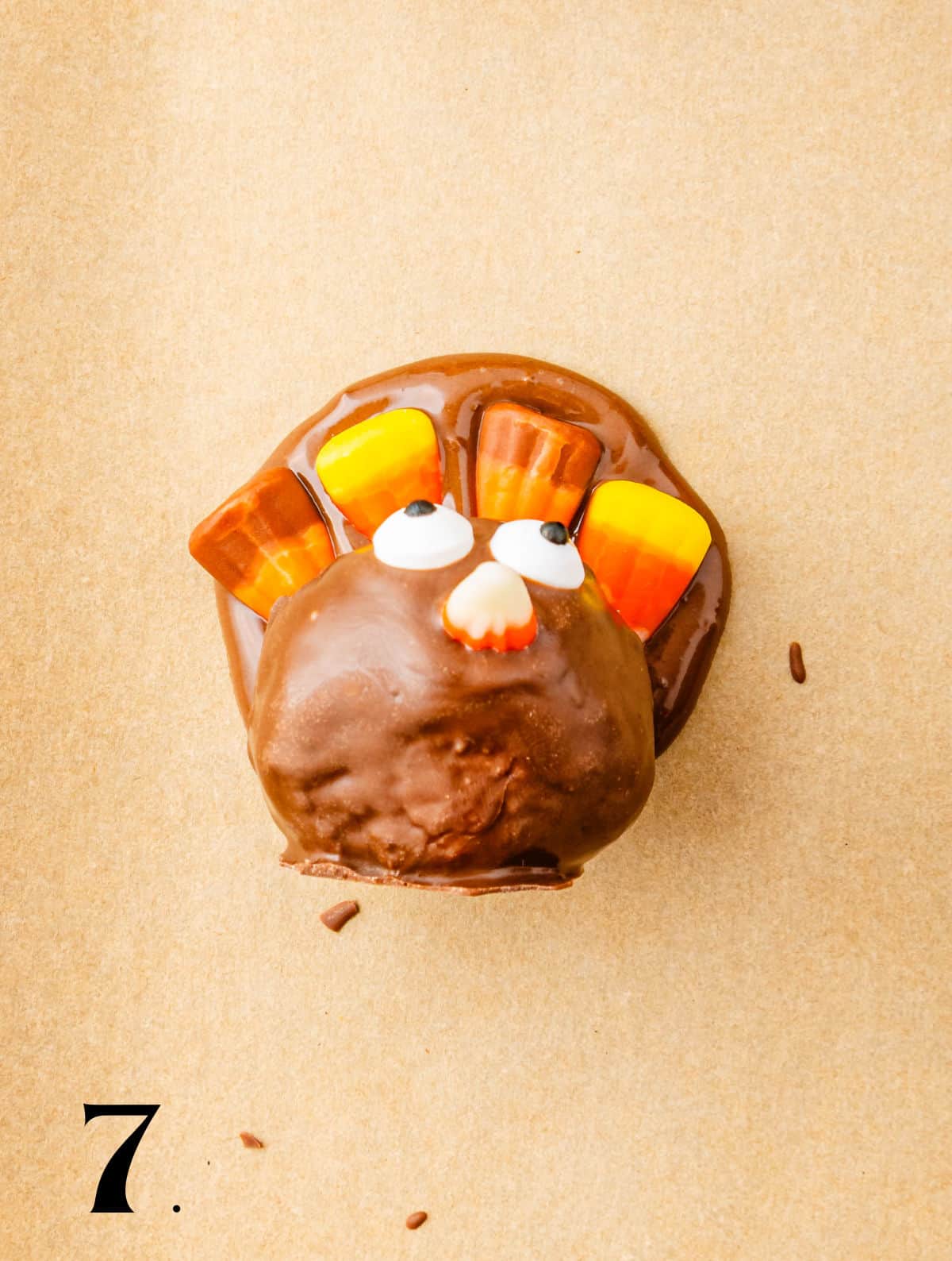 How to Make Turkey Pumpkin Pie Balls Step 7