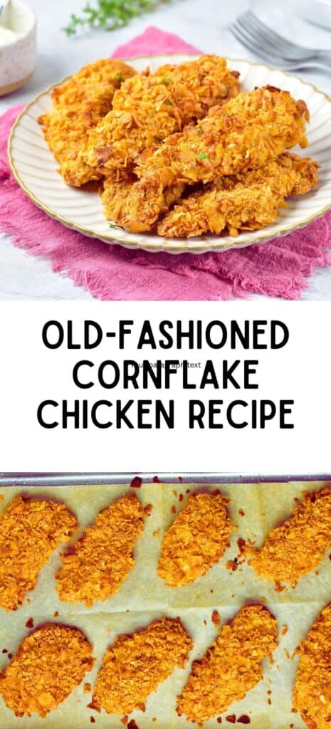 Old Fashioned Chicken with Cornflakes