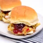 Turkey Cranberry Sliders