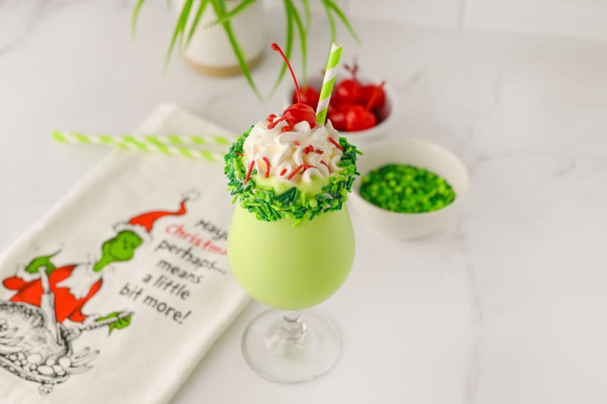 Best Grinch Milkshake