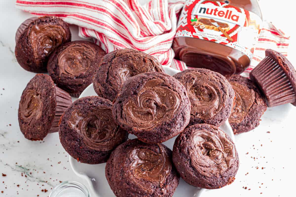 Best Ever Nutella Muffins