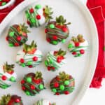 Christmas Chocolate Covered Strawberries Recipe