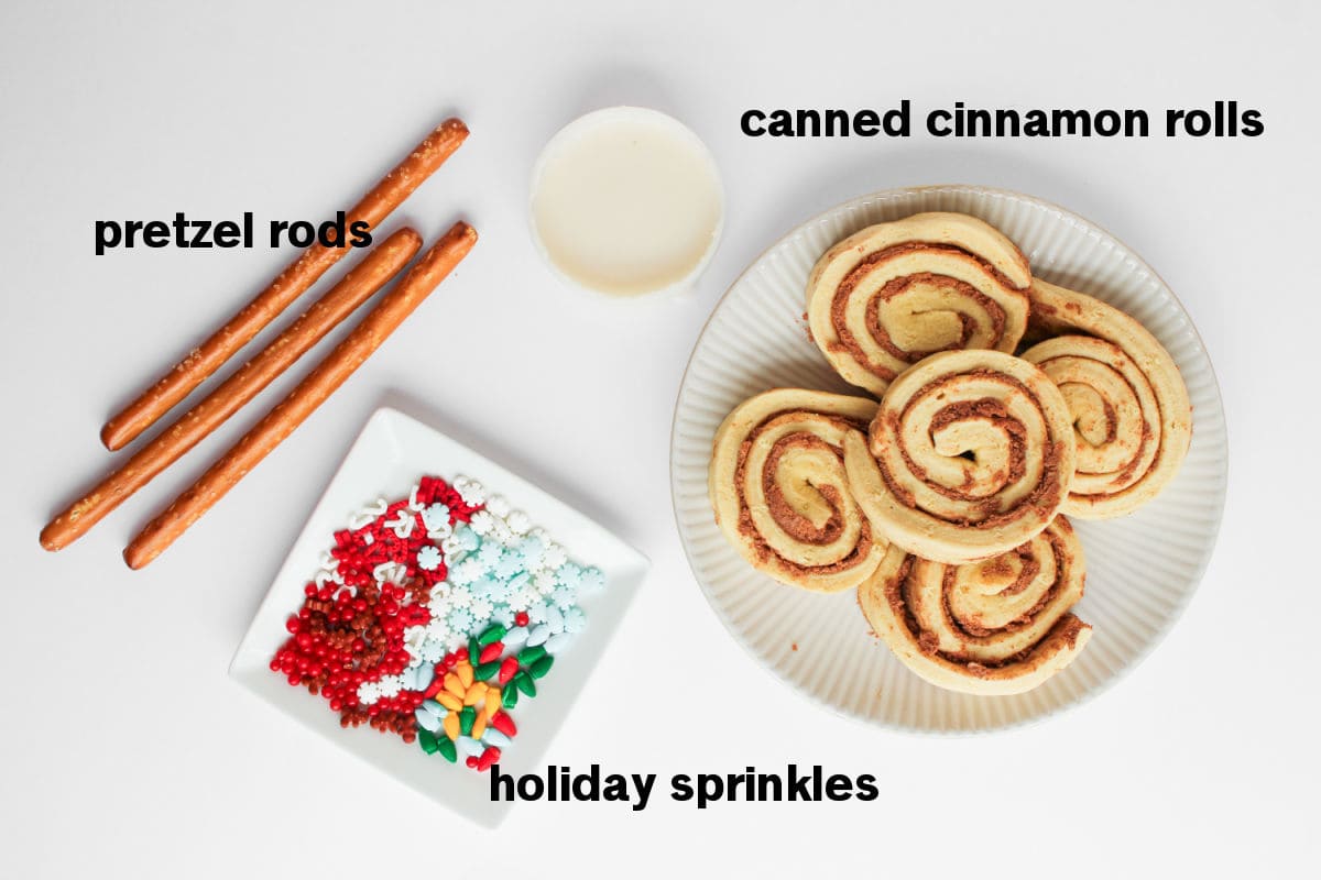 Christmas Tree Cinnamon Rolls Ingredients