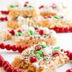 Easy Christmas Rice Krispie Treats
