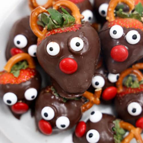 Festive Reindeer Strawberries