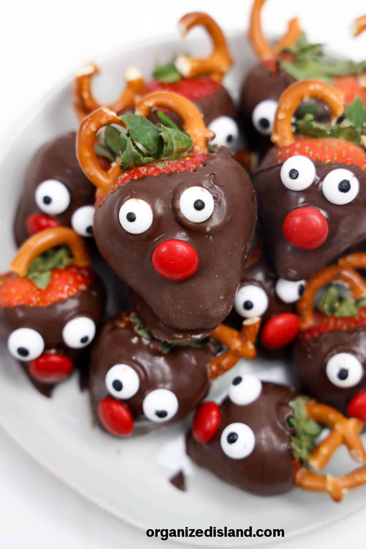 Festive Reindeer Strawberries