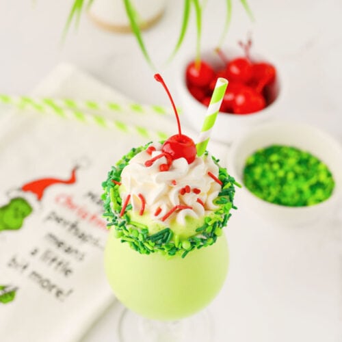 Grinch Milkshake Recipe