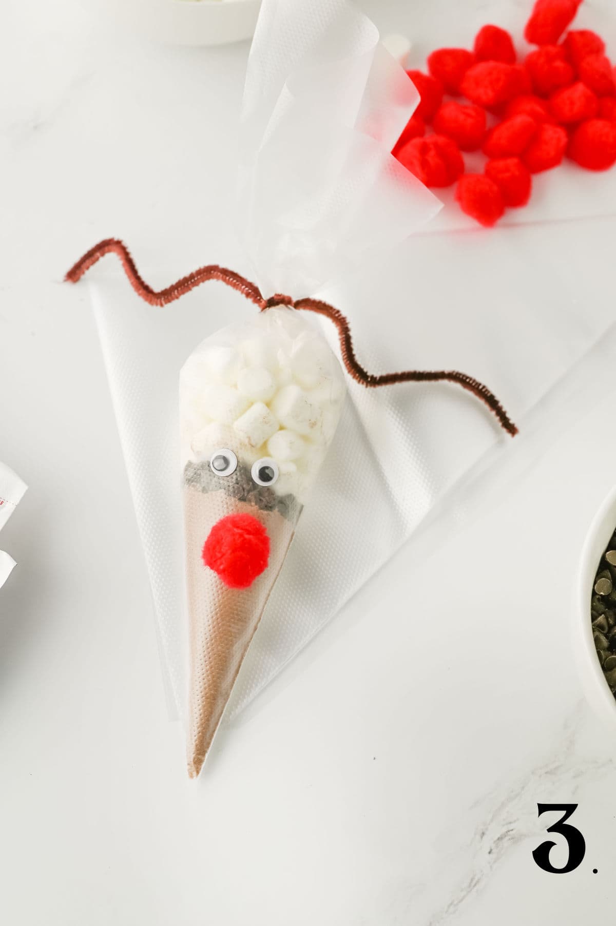 How to MAke Homemade Hot Chocolate Gift Step 3