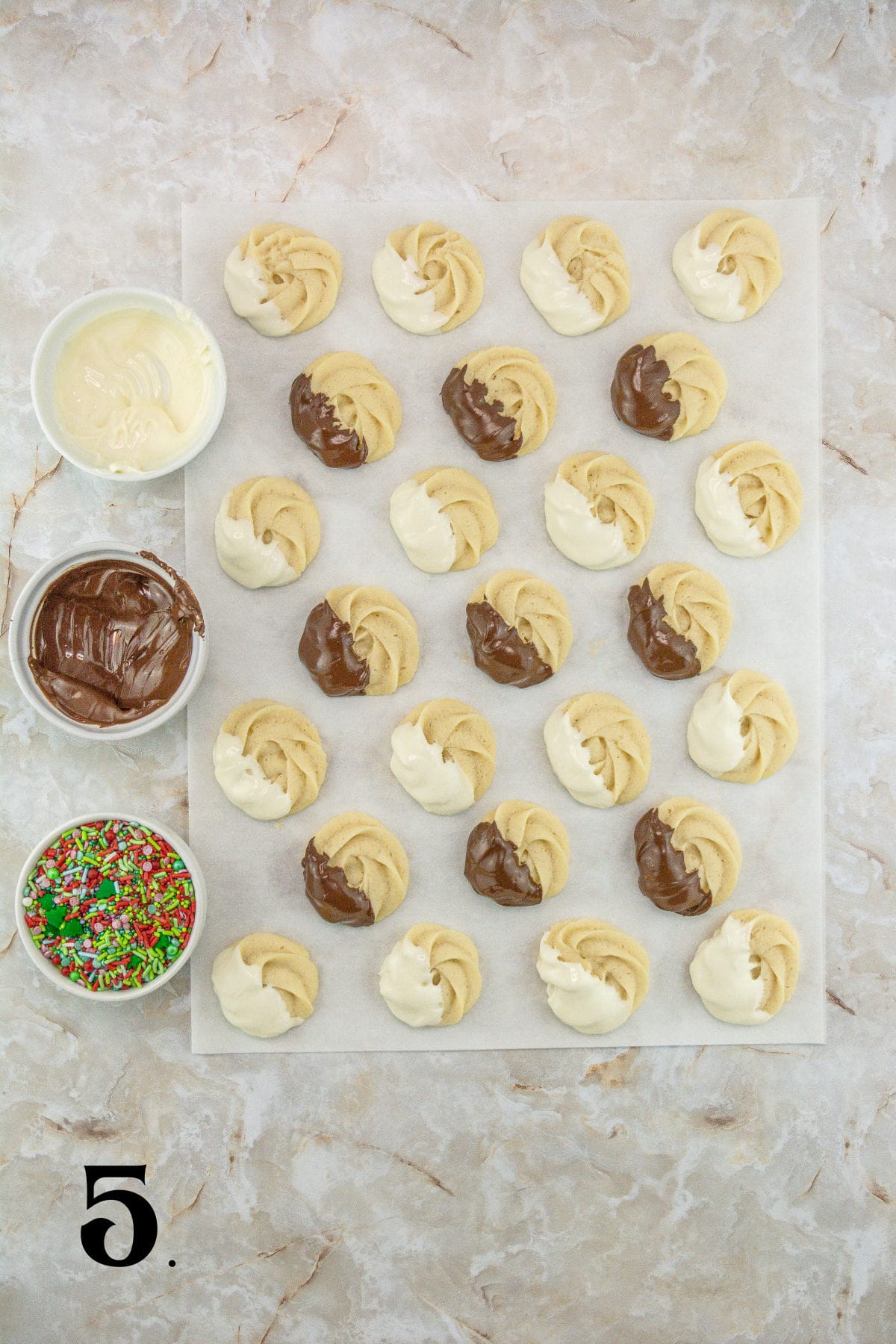 How to Make Christmas Butter Cookies Step 5