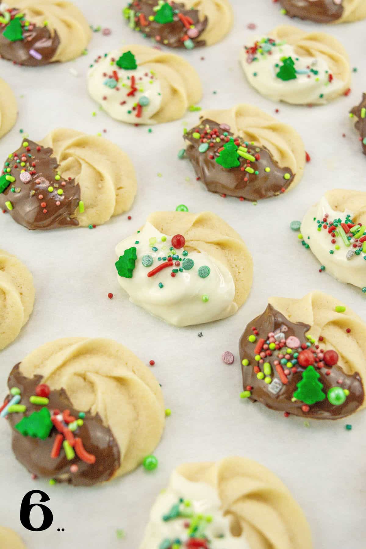 How to Make Christmas Butter Cookies Step 6