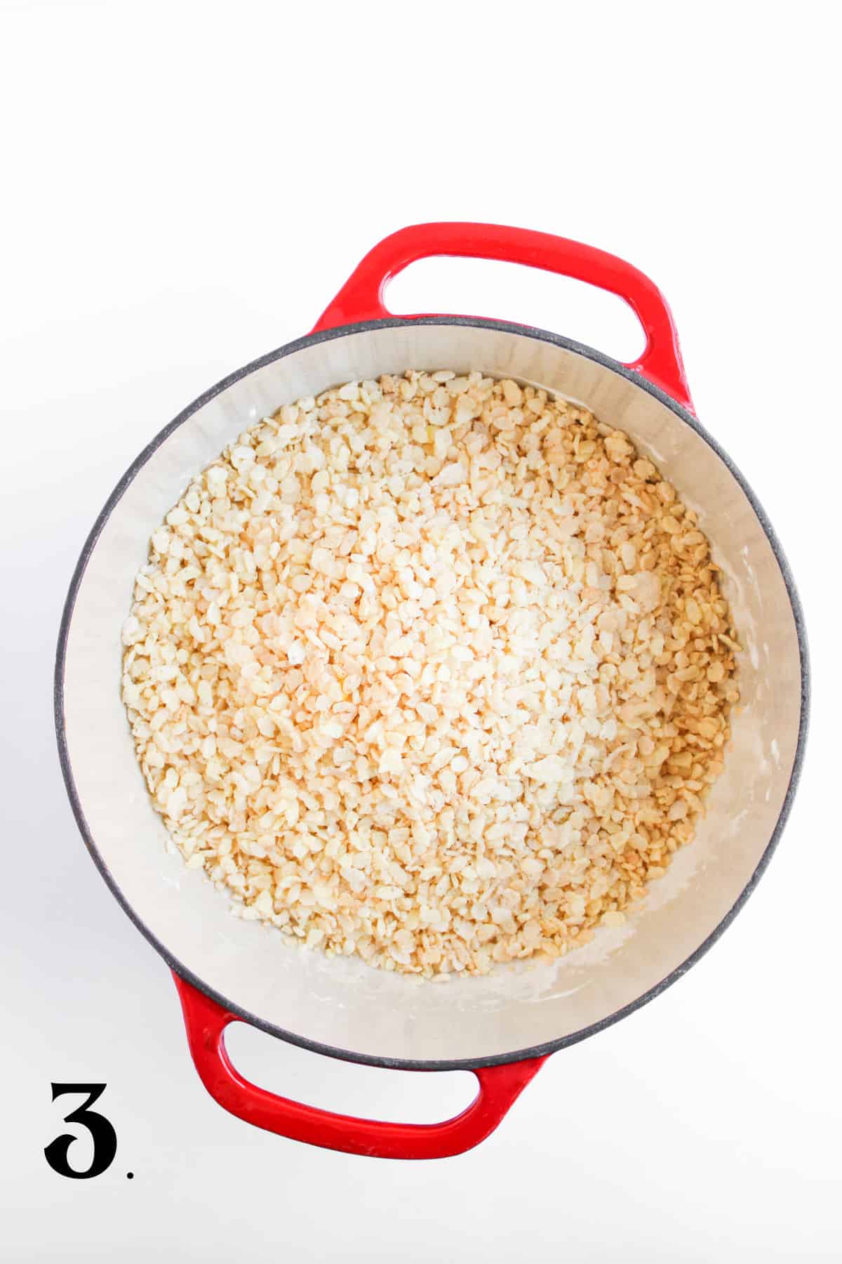 How to Make Christmas Rice Krispie Treats Step 3