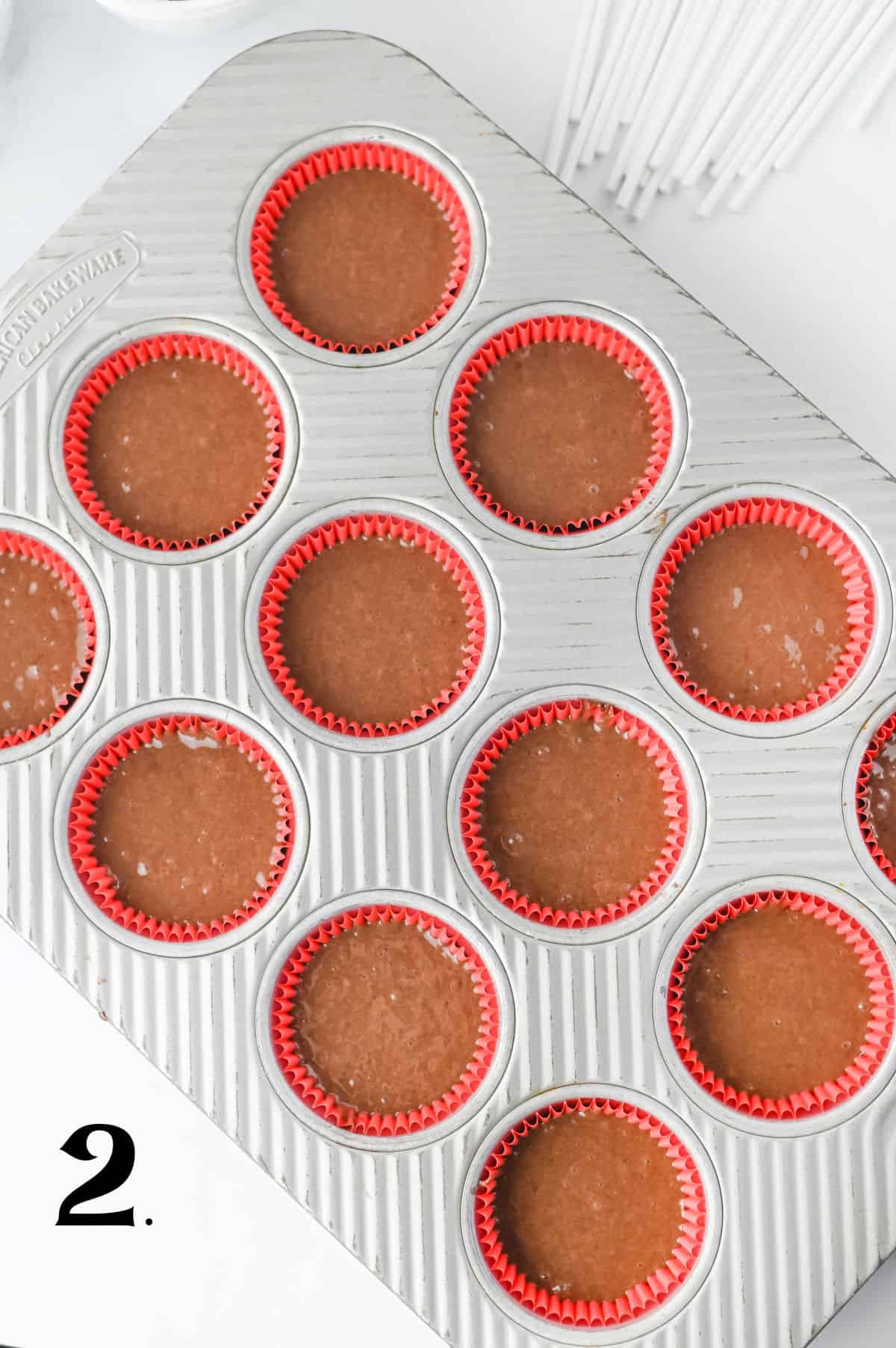 How to Make Christmas Tree Cupcakes Step 2