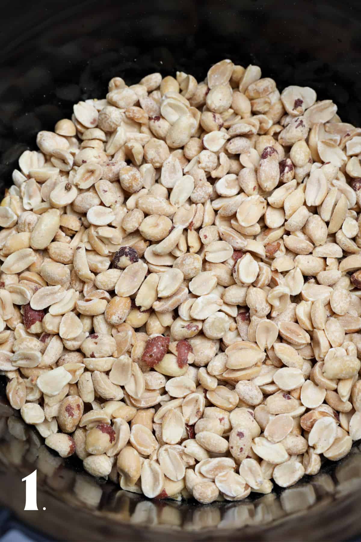 How to Make Grinch Peanut Clusters Step 1