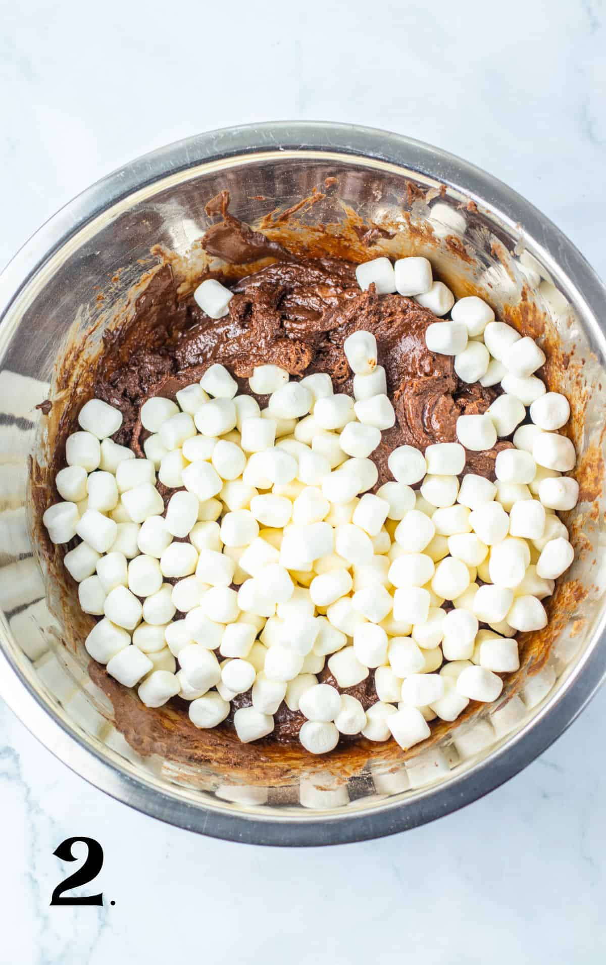 How to Make Hot Chocolate peppermint Fudge - Step 2