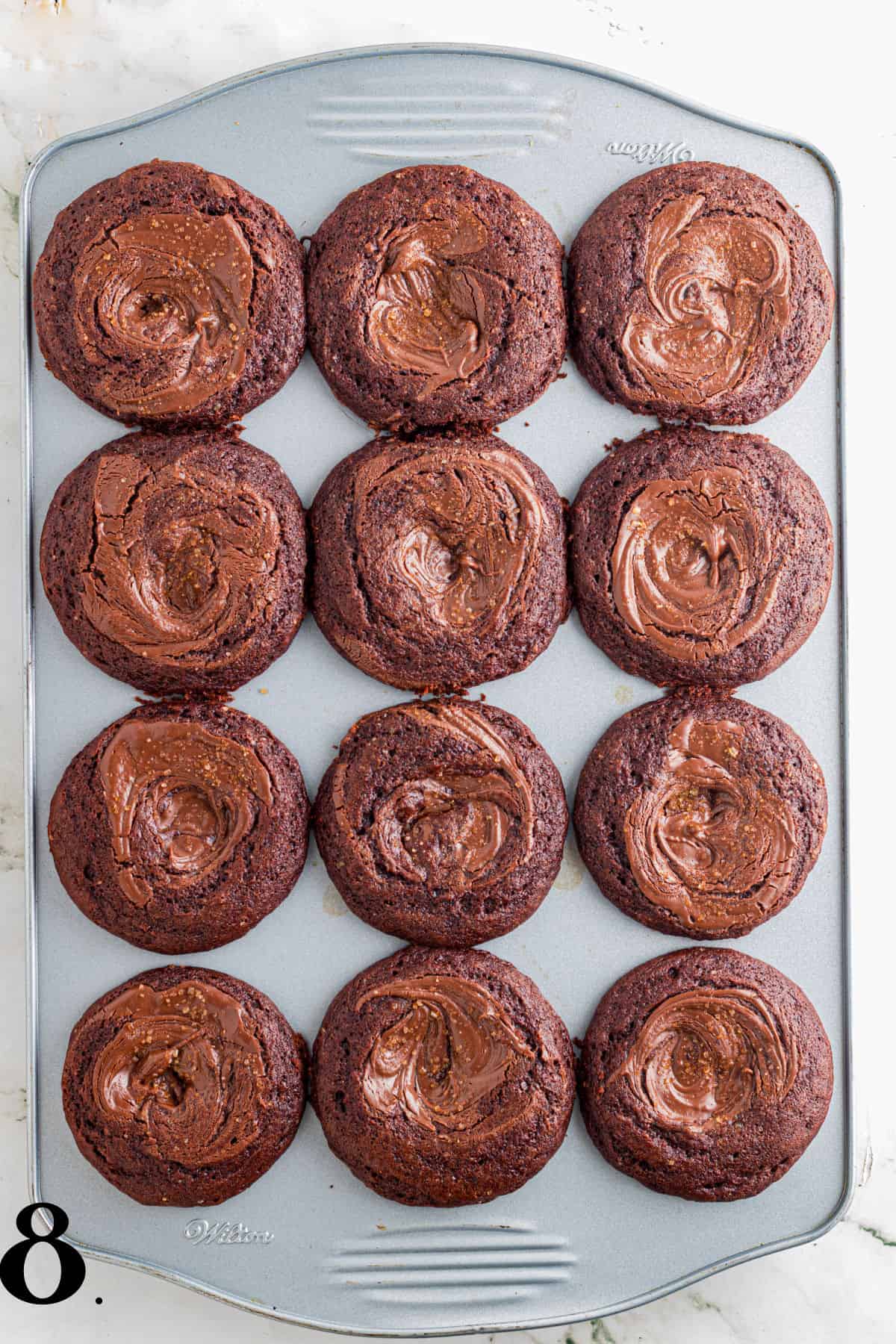 How to Make Nutella Muffins Step 8