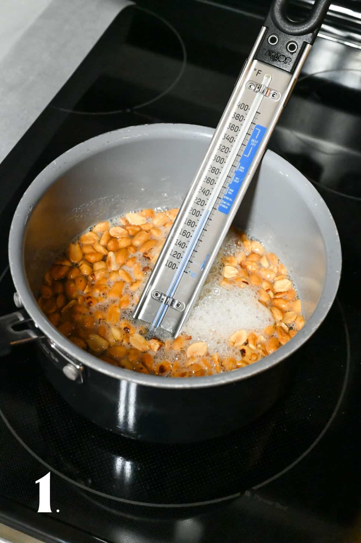 How to Make Old Fashioned Peanut Brittle Step 1