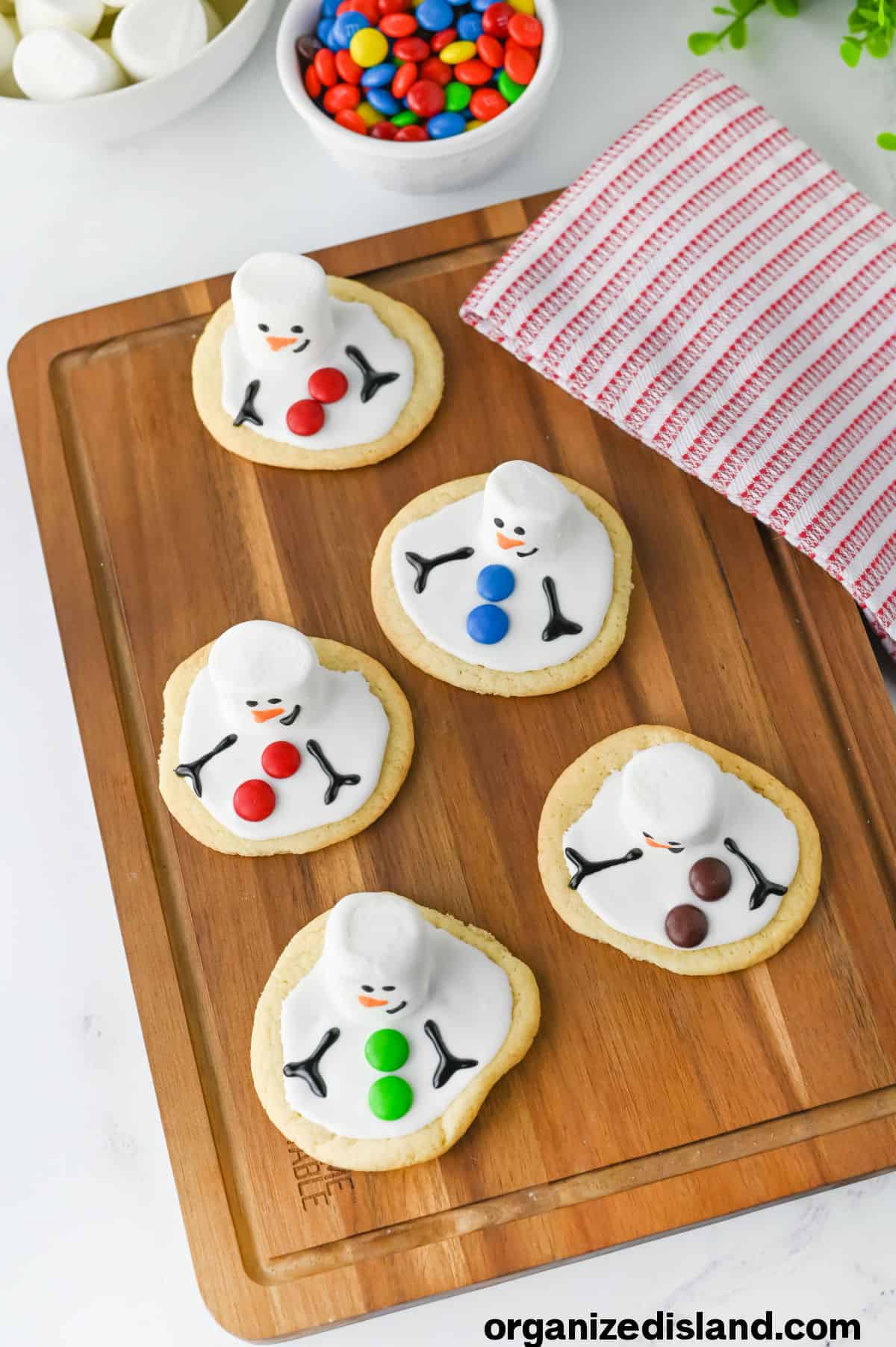 Melted Snowman cookies Recipe