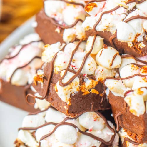 Milk Chocolate Peppermint Fudge