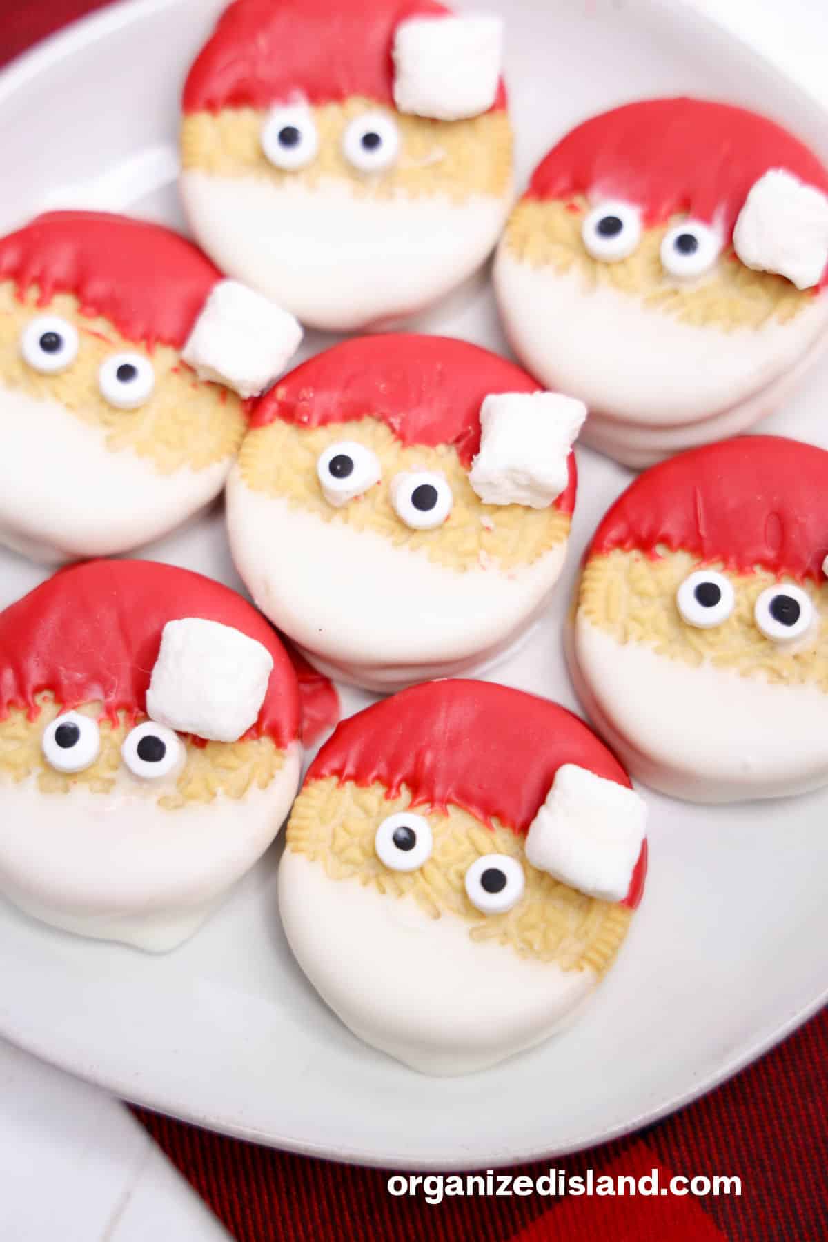 Santa Oreo Cookies