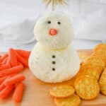 Snowman Cheese Ball