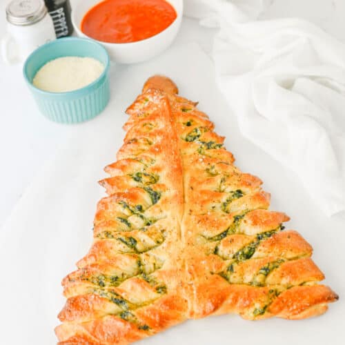 Spinach Dip Christmas Tree