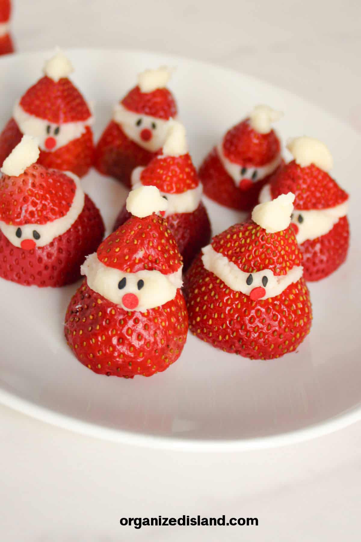 Strawberry Santas Holiday treat