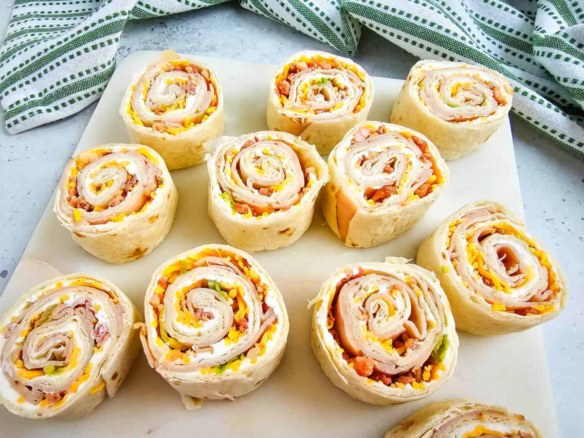 Best Turkey Pinwheels