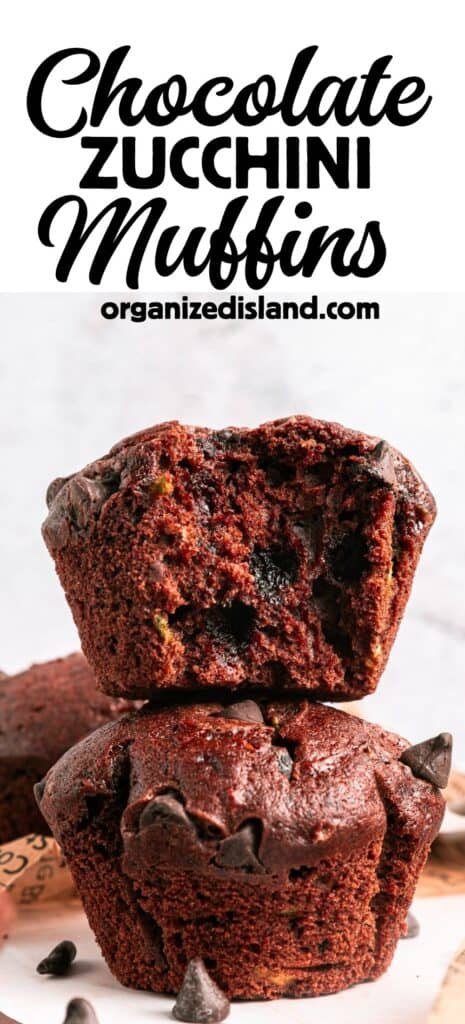 Easy Chocolate Zucchini Muffins