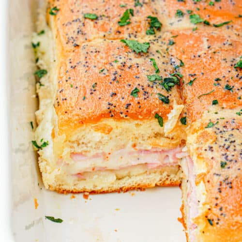 Cheese and Ham Sliders
