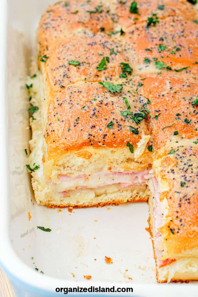 Cheese and Ham Sliders