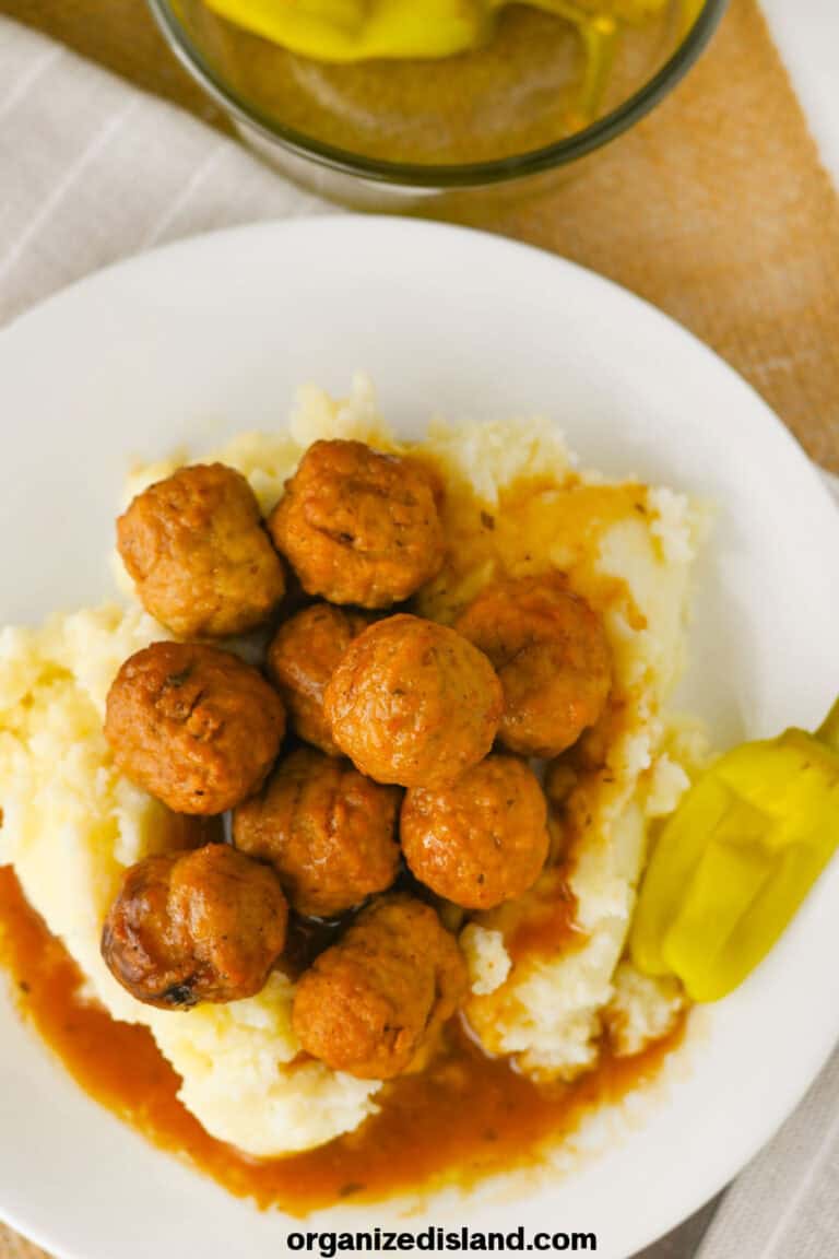 Crock Pot Mississippi Meatballs