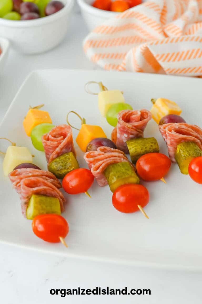 Easy Charcuterie Skewers