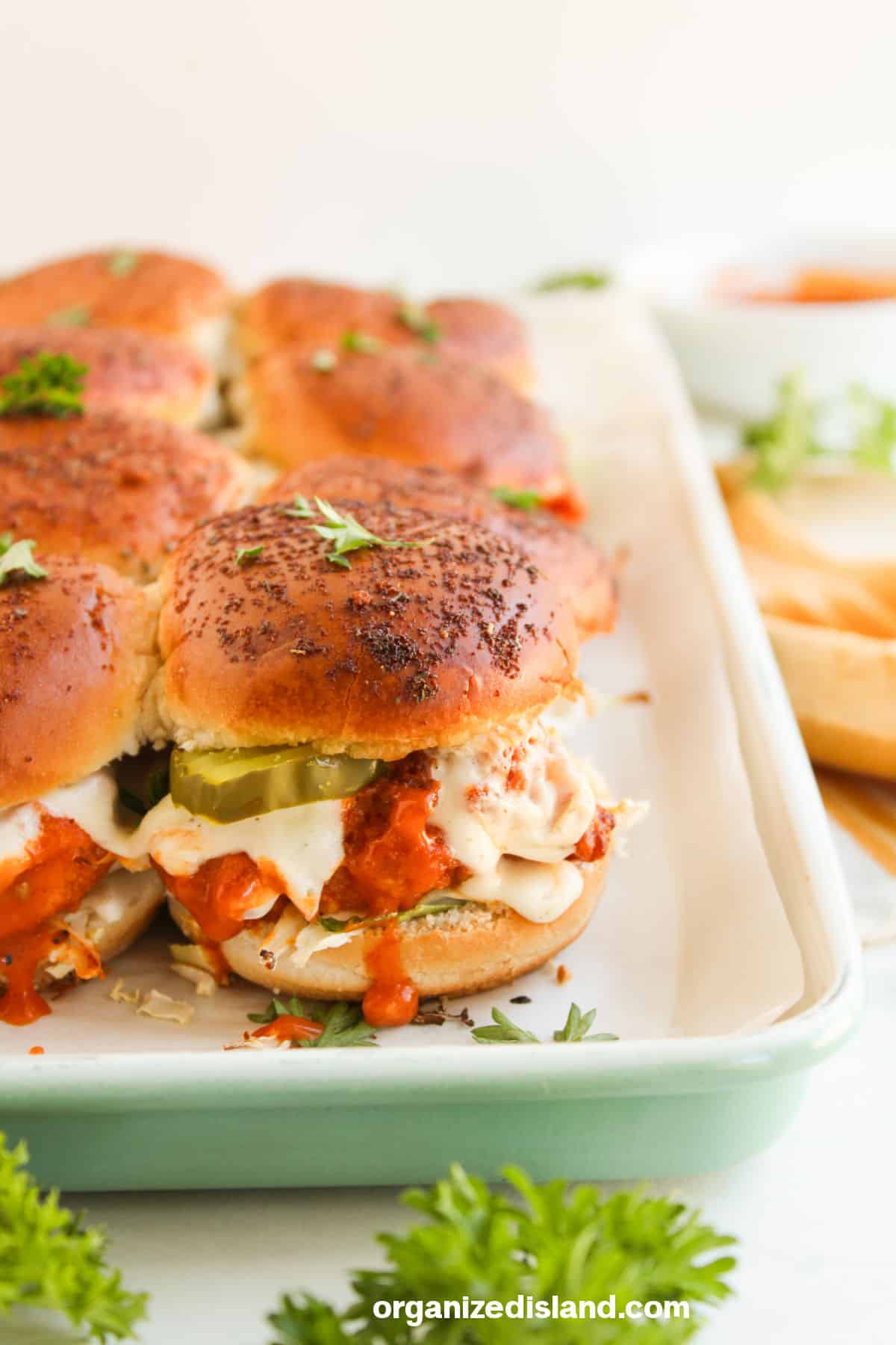 Game Day Buffalo Chicken Sliders