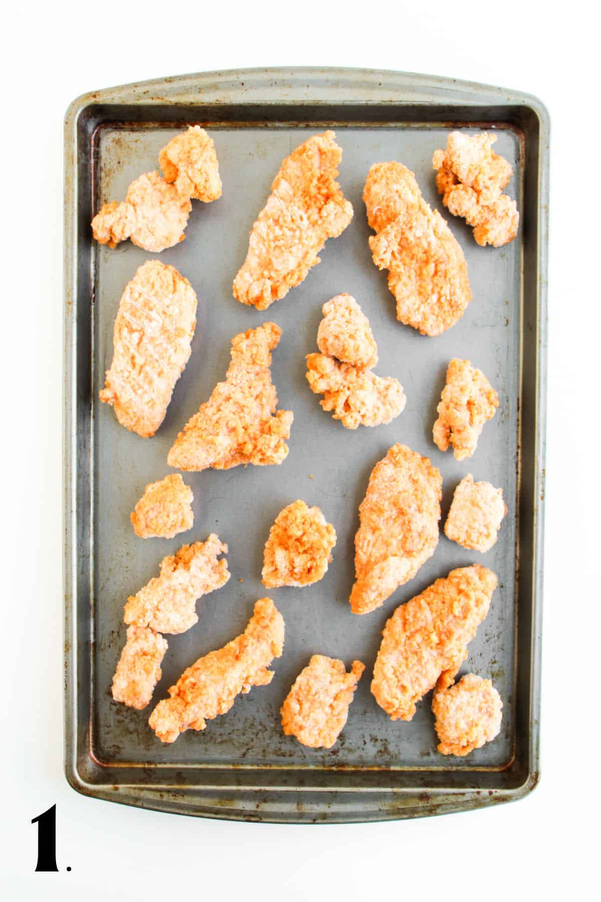 How to Make Buffalo chicken Sliders Step 1